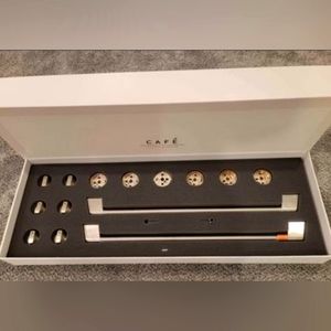 GE Café Front Control Electric Knobs and Handles - Brushed Stainless